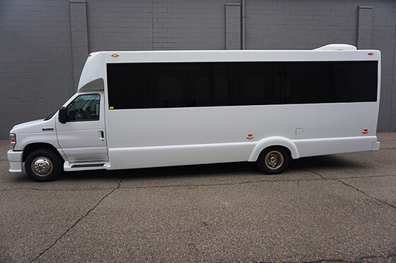 White party bus rental Panama City 