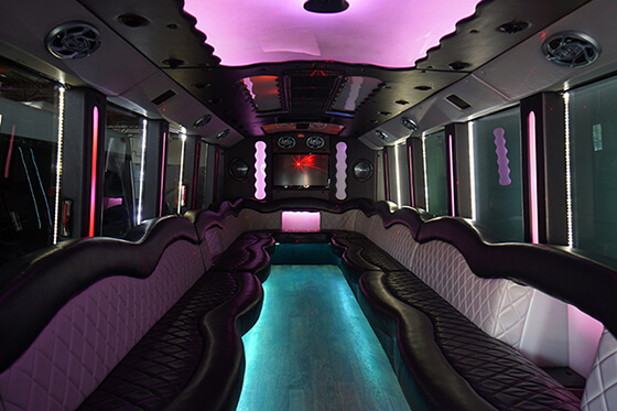 35 passenger party bus