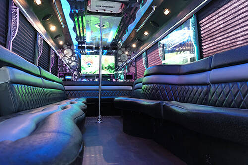 party bus interior